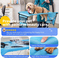 Foldable Dog Grooming Hammock with Stand for Small Dogs & Cats - 30 lbs