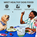 The Pets Table, Bundle of Beef & Berries Grain-Free Air-Dried Dog Food, 48-Ounce Bag + Beef Limited Ingredient Air-Dried