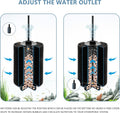 100-120 Gal Large Aquarium Sponge Filter with Air Stone and Ceramic Media