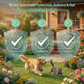 Dewormer Liquid for Cats and Dogs Broad Spectrum,Pyrantel Pamoate and Praziquantel Targets Tapeworm Roundworm and Hookwo