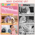 Hpetppy 2 Pack Cat Recovery Suit Female for After Surgery Kitten Onesie