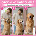 BioSilk for Dogs Silk Therapy Detangling and Shine Spray, 8 Fl Oz