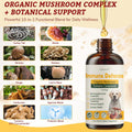 Dog Cancer Supplements - Pet Critical Guard - Natural Dog Lumps & Bumps Treatment- Cellular, Immune Health Support - Organic 8 Mushroom Supplement Blend, Antioxidants with Turkey Tail Mushroom