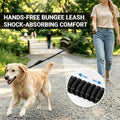 Hands-Free Dog Leash,Adjustable Waist Belt for Walking Running Hiking