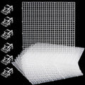 Okllen 12 PCS Egg Crate, Aquarium Divider with 6 Board Clips