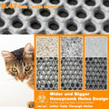 Cat Litter Mat 16"x20",Double Layer EVA litterbox Mat