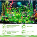 Ameliade Aquarium Artificial Plastic Plants Large Fish Tank Decor, 26PCS