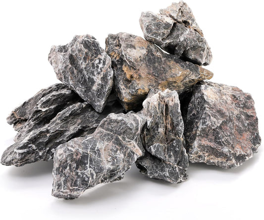 Eorbow 12lb Seiryu Stone, Aquarium Rocks for Terrariums, Paludarium, Vivariums, Reptile, Amphibian Enclosures, Fish Tank