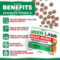 YUMA'S Dog Urine Neutralizer for Lawn - 170 Chews - Advanced Grass Green Savers for Dog Urine - Canine Pee Grass Neutralizer Supplement - Green Lawn Treats with Probiotics and Digestive Enzymes