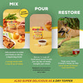 Brutus Broth Dog Food Topper - Instant Bone Broth Powder for Dogs - Supports Hip and Joint Function - Human-Grade Qualit