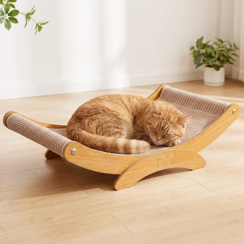 AROPEME Cat Scratcher Bed for Indoor Cats - 23.6