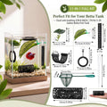 11 Pcs Betta Fish Accessory Kit, Aquarium Decorations Starter Set
