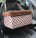 Dog Car Seats for Small Dogs, Upgrade Dog Booster Seat with Metal Frame Construction with Double-Layer Oxford, Perfect f