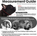 Short Snout Dog Muzzle, Breathable Soft Mesh French Bulldog Muzzle