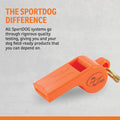 SportDOG Roy Gonia Special Whistle - Long-Range Projection Hunting Dog Field Training Whistle - Ear-Friendly & Ergonomic Design - Durable Plastic Construction