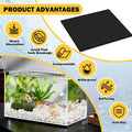 Aquarium Leveling Mat with Self-Adhesive Backing for Under Tank 12 x 20inch