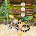 Tfwadmx Snake Climbing Branch,Resin Reptile Enclosure Decor