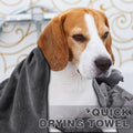 Chumia 4 Pcs Dog Towels for Drying