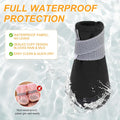 BEAUTYZOO Dog Shoes Small Size Dogs,Breathable Summer Dog Booties & Paw Protectors for Hot Pavement,Anti-Slip Sole Puppy