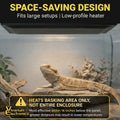 Radiant Heat Panels Made in USA 80W–Premium Reptile Heater Mounts Easily with Included Screws Reptile Heat Panel, Snake 
