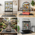 Under Pet Cage Mat for Bird Cages, Dog Kennels, Reptile Aquariums, Dog Kennels, Water-Resistant Pad for Hard Floors and 