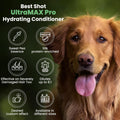 Best Shot UltraMAX Pro Conditioner, Detangling, and Hydrating Conditioner, Coat Release Technology, Sweet Pea Essence, 1