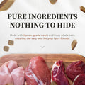Herz Air-Dried Dog Food Chicken & Duck Liver Recipe 2.2 lb, All-Natural, High-Protein, Grain-Free, Limited Ingredients, Complete & Balanced, Premium Canine Cuisine