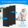 Activated Carbon Filters for Cat Litter Box 3, Filter Replacement for LR 3
