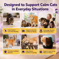 TopSum Cat Calming Pheromone Diffuser: Feline Pheromones Plug in for Stress, Alone At Home, Spraying, Fighting, Scratchi