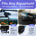 FISHNOSH Automatic Fish Feeder for Aquarium - New Generation 2026, Auto Food Dispenser with Timer for Small Tank, Big Aq