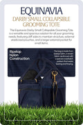 Equinavia Darby Horse Grooming Bag, Collapsible Tote with Strap, One Size