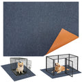 35" X 47" X 0.2''Large Mat for Under Dog Crate-Absorbs Urine, Waterproof, Non-Slip,Easy to Cut, Protects Floors from Wear and Scratches,Reusable Dog Playpen Mat