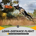 FUSOTO Dog Ring Toy, Indestructible Flying Discs for Throwing Catching