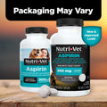 Nutri-Vet Aspirin for Dogs, Dog Aspirin, Pet Essentials, Inflammation Care, Joint Support for Seniors, Arthritis Pain Relief, 300mg per Tablet, Over 50 lbs, 75 Count
