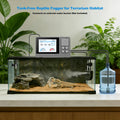 Reptile Fogger, Terrarium Humidifier with Humidity Sensor for Reptile Tank