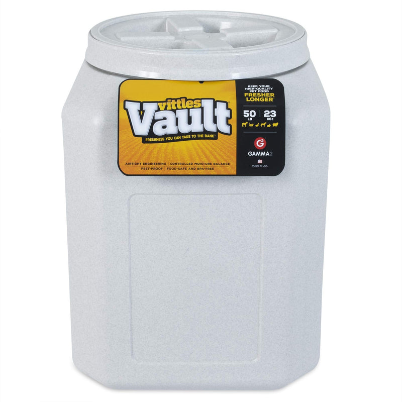 Gamma2 Vittles Vault Pet Food Storage Containers - Sealed Dog and Cat Food Storage Container, Fits up to 50lbs, Made in the USA - [14