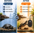FREESEA Adjustable Turtle Tank Heater: Precise Temperature Control 64-95℉
