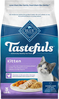 Blue Buffalo Tastefuls Chicken Kitten Dry Cat Food, 3 lb