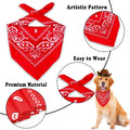 GOYOSWA Dog Halloween Costumes, Dog Cowboy Costume Halloween Dog Cowboy Hat Halloween Dog Bandana Scarf Funny Dog Hallow