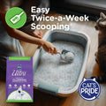 Ultra by Cat's Pride Clumping Micro Crystals Litter, Fragrance Free, 5lb