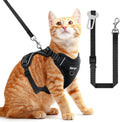 Cat Harness, Cat Harness and Leash for Walking, Adjusted in Four Directions and Breathable Cat Harness for Anti Escape t