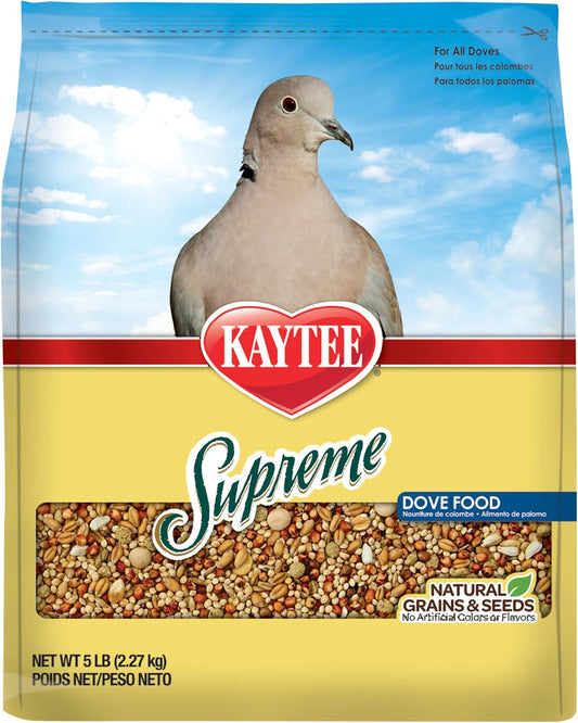Kaytee Supreme Dove Food, Dove Bird Seed, 5 Pounds