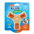 Hartz Chew ‘n Clean Chew Toy and Treat in One Chicken Flavored Tri-Point Dog Toy, Small