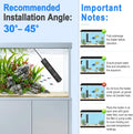 AQQA Aquarium Heater 300W, Submersible Fish Tank Heater for 40-70 Gallon