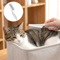 2Pcs Kitten Flea Comb, Fine-Tooth Stainless Steel Bunny Comb