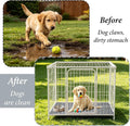 Dog Kennel Pad Keep the Dog cage Away from the Ground Interlocking Dog Kennel for Outdoor Kennel Run Flooring Panel （23.