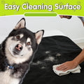 Chew Proof Dog Crate Pad, Indestructible Dog Bed with Military-Grade Tear Resistant Fabric, Waterproof Reversible Kennel