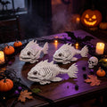 DR.DUDU 3 Pack Halloween Skeleton Decor Halloween Fish Tank Decorations