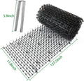 Cat Scat Mat with Spikes 12in x 13ft Scat Mats for Cat Indoor, Cats Scats Mats Anti-Cats Deterrent Mat Prickle Strips Home Spike Deterrent for Outdoor Garden Window Sofa, Black