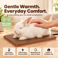 Small Animal Heating Pad, Safety Listed, Thermostatic, M 11.8 x 8.2 in, 25W